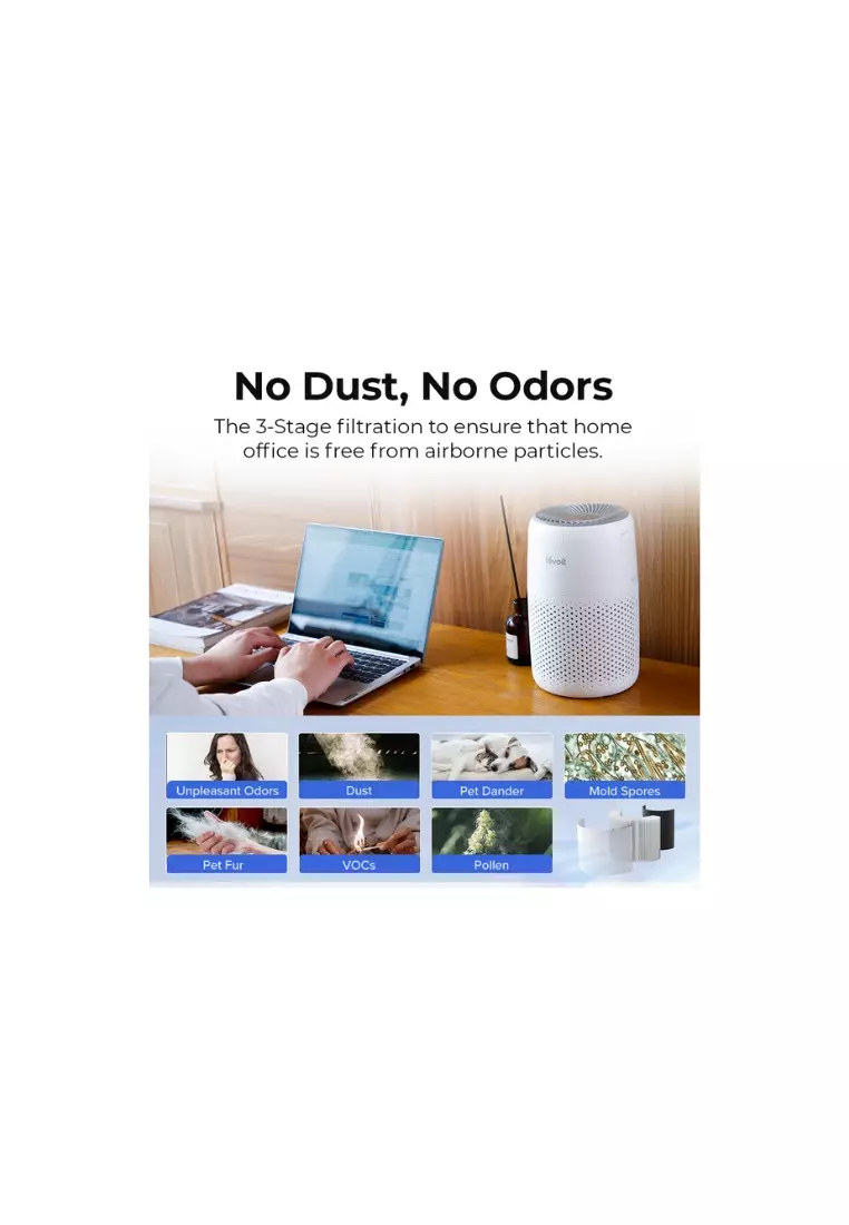 Buy LEVOIT Levoit Core Mini Purifier LAPC161WAS White 100240V 2024