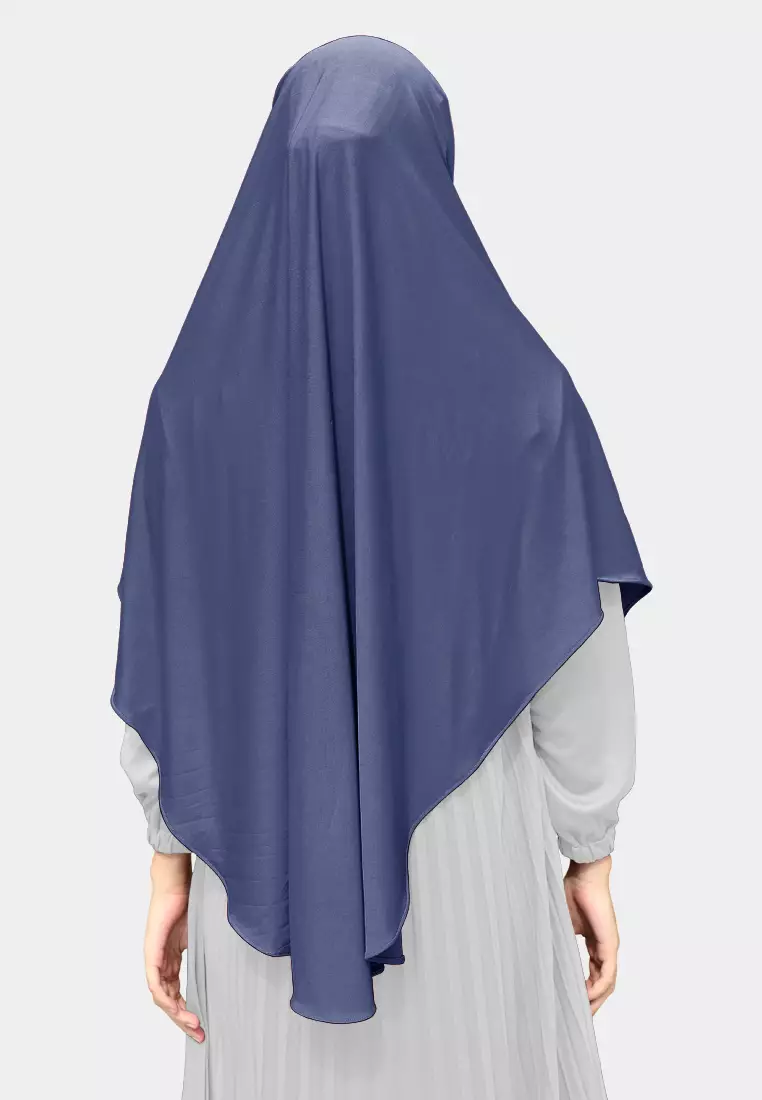 Cotton Bee - Haniya Bergo Instan | Hijab Instan | Bergo Wudhu - Royal Blue
