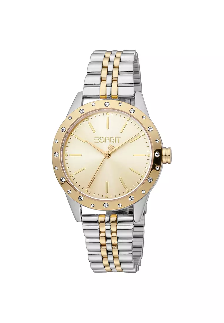 Buy ESPRIT Ella Stainless Steel Gold/Silver Watch for Women
