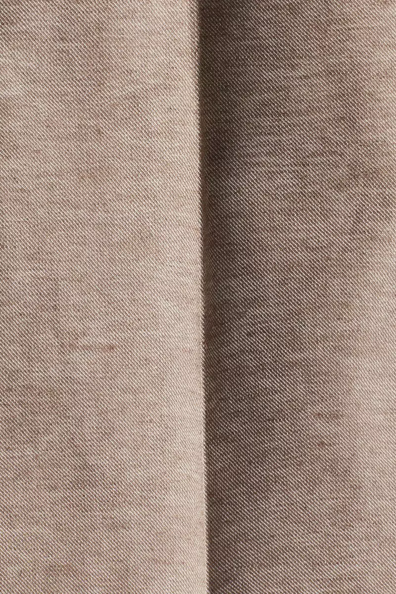 Regular Fit Tailored linen-blend trousers