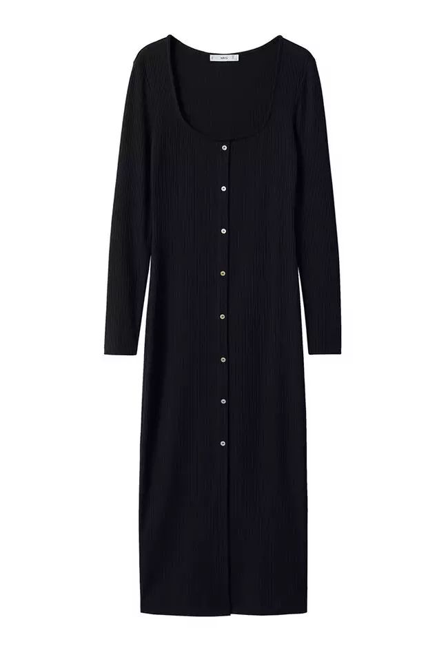 Ribbed Knit Dress