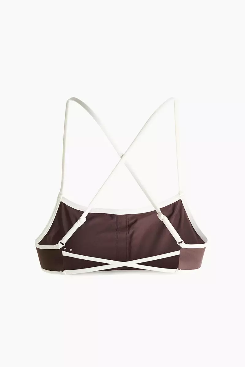 Padded sports bikini top