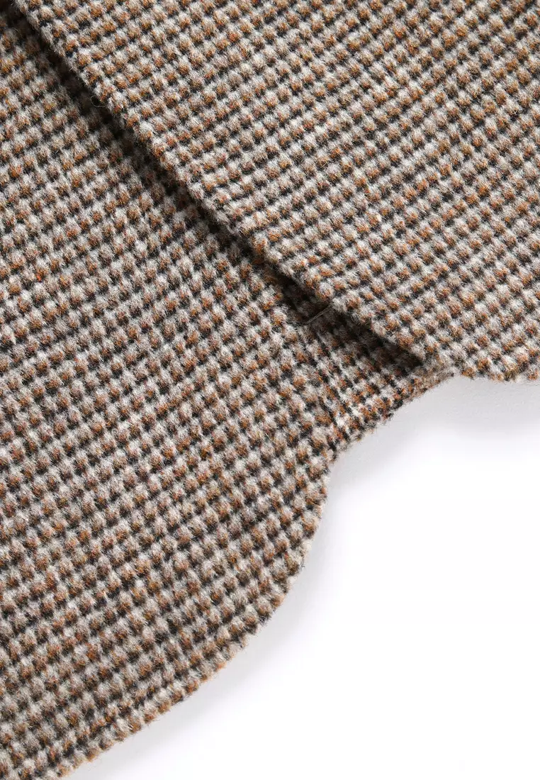 Casual Slim Wooled Suit 8819