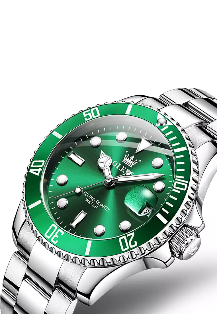 欧利时 Runvivors 男士钢带腕表