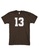 MRL Prints brown Number Shirt 13 T-Shirt Customized Jersey 815D8AABA5C1C5GS_1