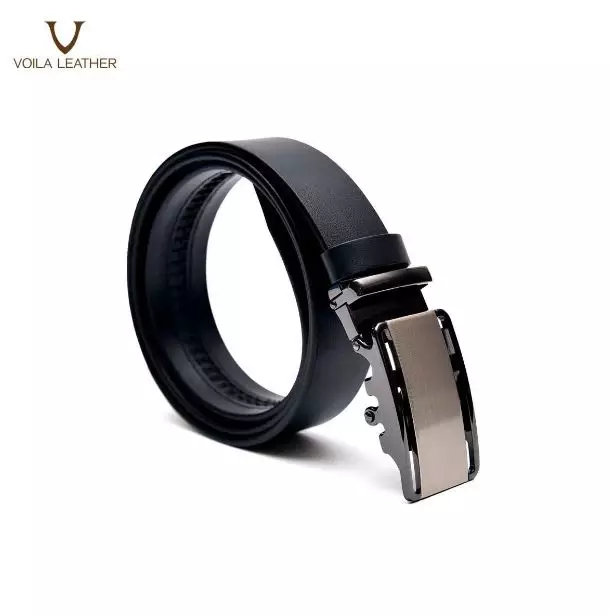 Genuine Leather Men’s Belt Voila Evans Black