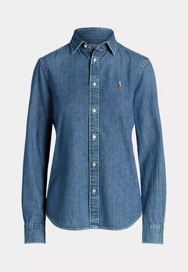 Slim Fit Denim Shirt