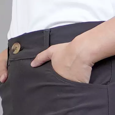  JEFIN Celana Panjang Wanita Women's Casual Long Pants Chinos Celana Chino  - ABU TUA