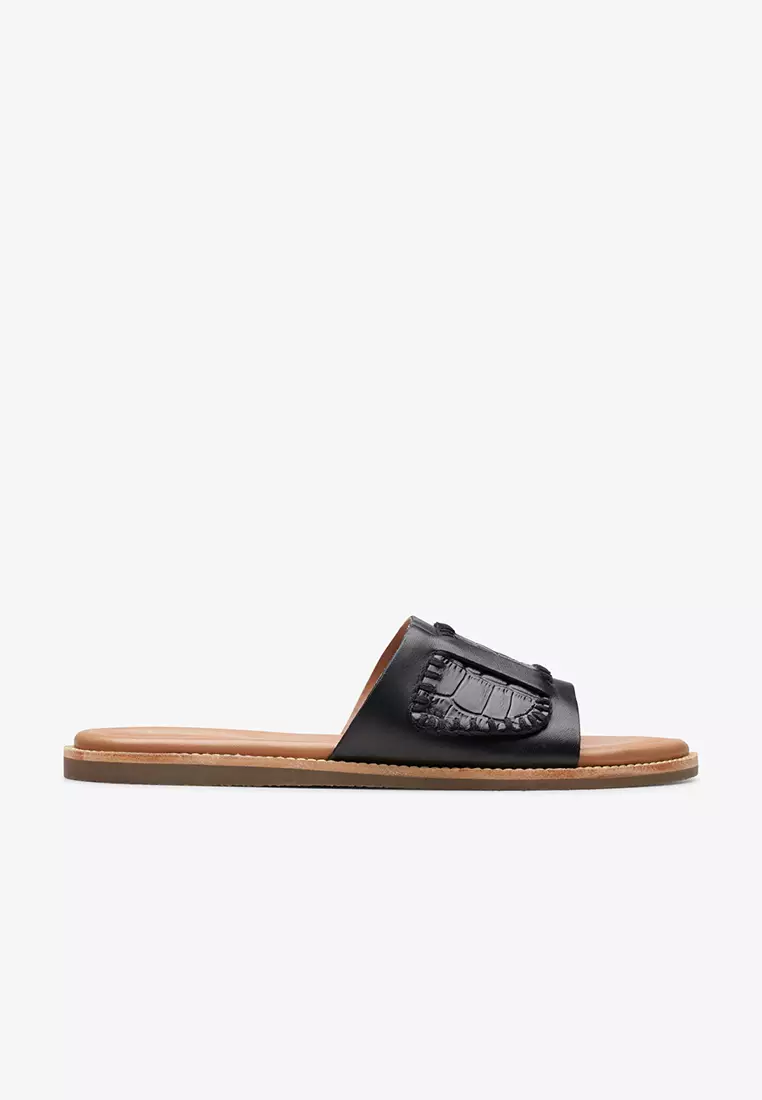 Discount on Clarks  shoes - SKU: Maritime Mule Black Interest