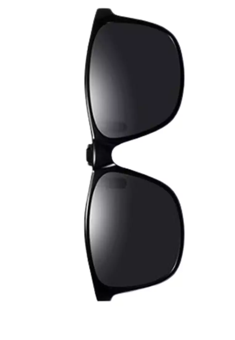 Lensa Klip Kacamata Anti Silau Clip-on Polarized Sunglasses ML-2 ORIGINAL - Black