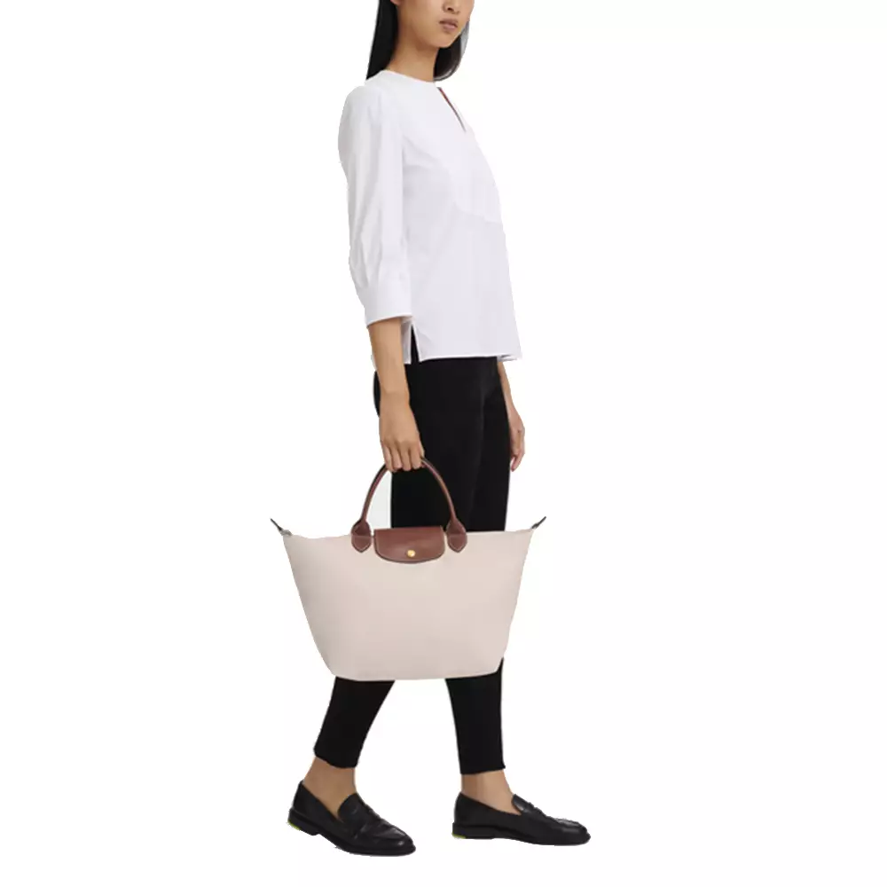 Le Pliage Original Medium Top Handle Bag Paper