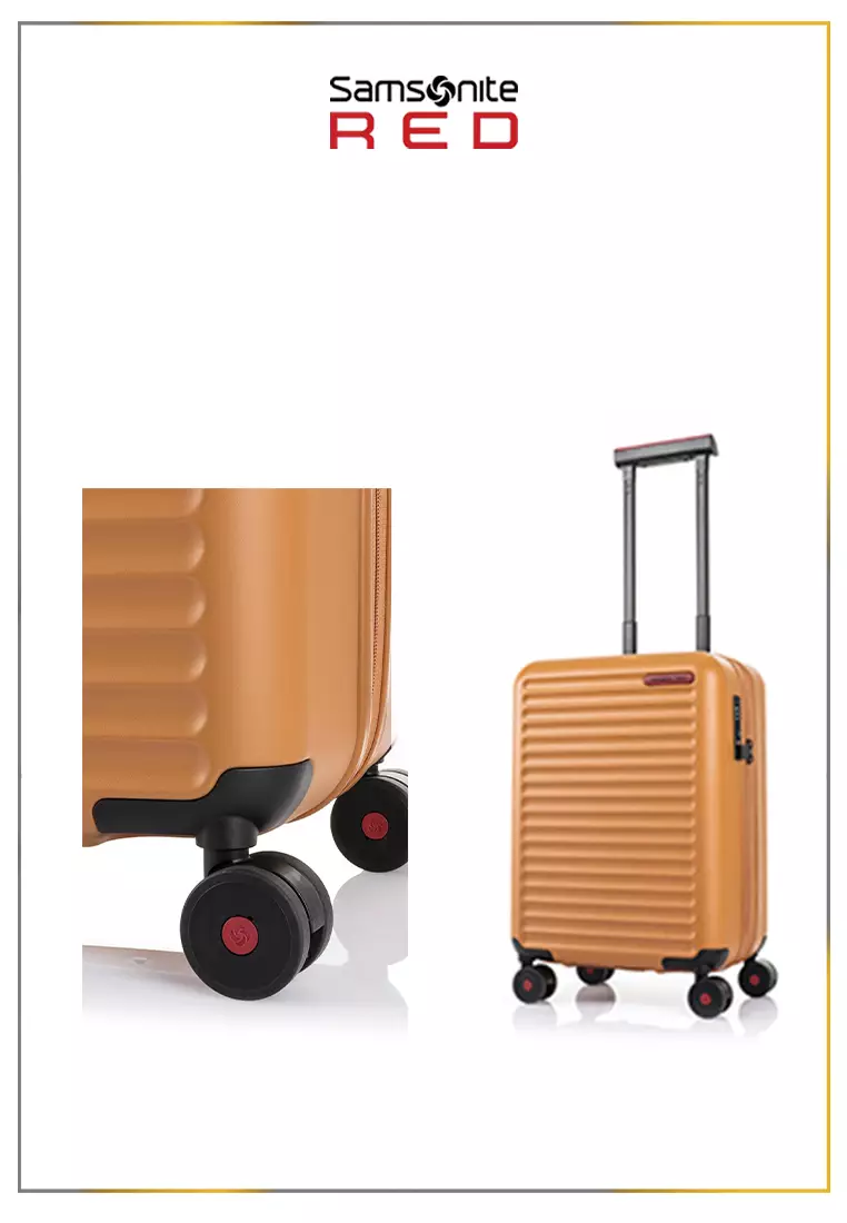 Samsonite Red Label Koper Hardcase Toiis C Spinner Cabin 20 Inch EXP - Mustard