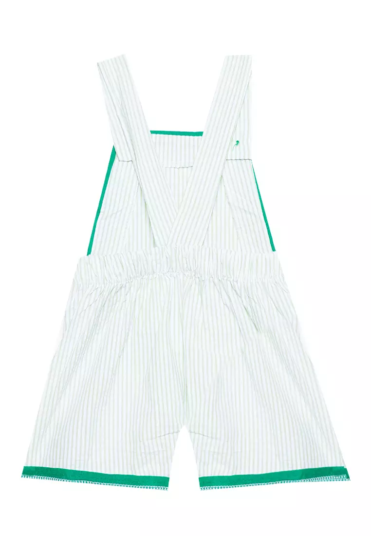 Scotty Pinstripe Jumper With Contrast Trimming