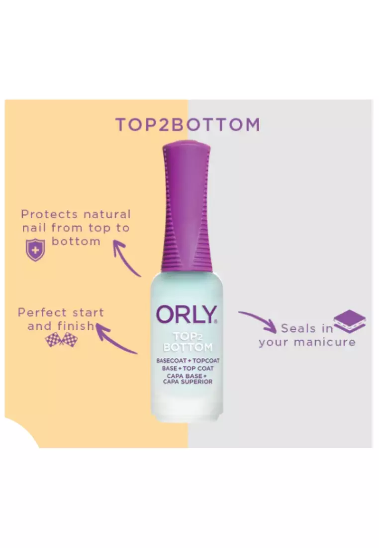 Buy Orly Orly Nail Treatment - Top 2 Bottom 9ml [OLZ24132] Online ...