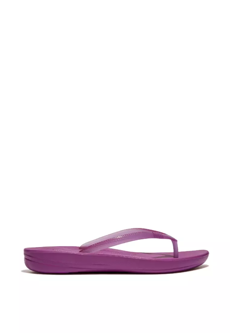 Buy Fitflop FitFlop iQushion Women's Transparent Flip-Flops - Miami ...