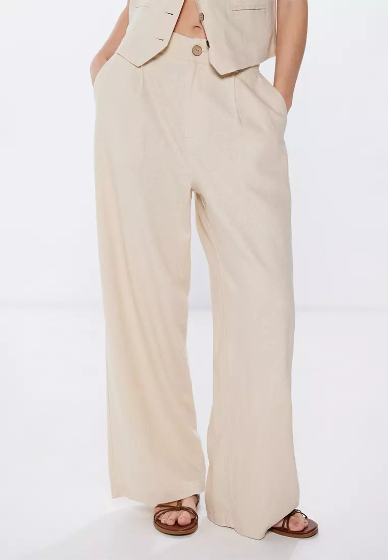 Wide Linen Pants