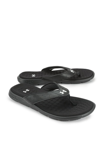 under armour men's flip flops thong sandals