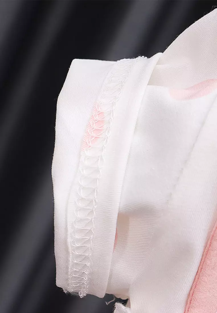 Dress Bayi Anak Perempuan Lengan Pendek Polka Rabbit Korean Style Import 4340 Venrz Kuning