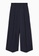 COS navy High-Waisted Wide-Leg Pleated Trousers 9A350AA16F1CC5GS_4