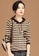 A-IN GIRLS brown and beige Stylish Striped Hooded Sweater 2D098AA308FBCBGS_3