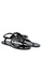 London Rag black Bow-tie T Strap Flat Sandals in Black 82985SHBA2D8A1GS_2