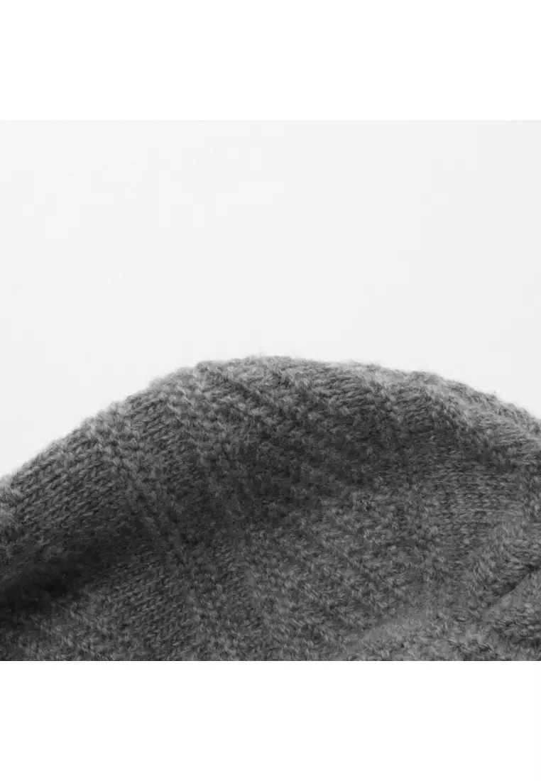 Buy Hermès Pre-Loved Hermès serie button knit hat beanie  display picture 2