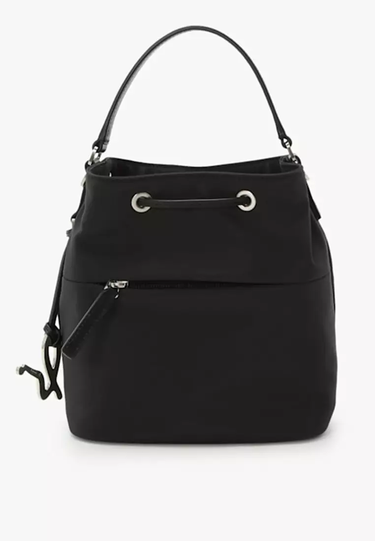 Drawstring Top-Handle Bag