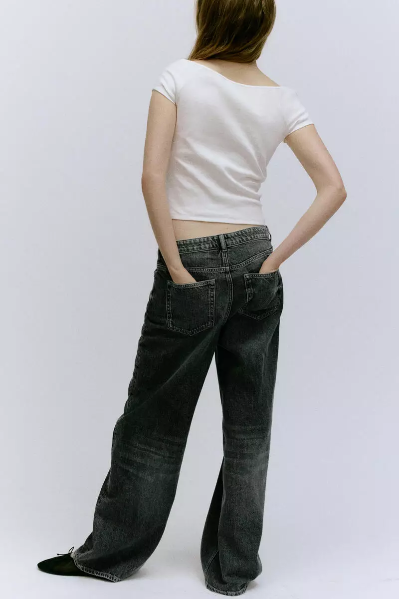 Baggy Regular Waist Jeans