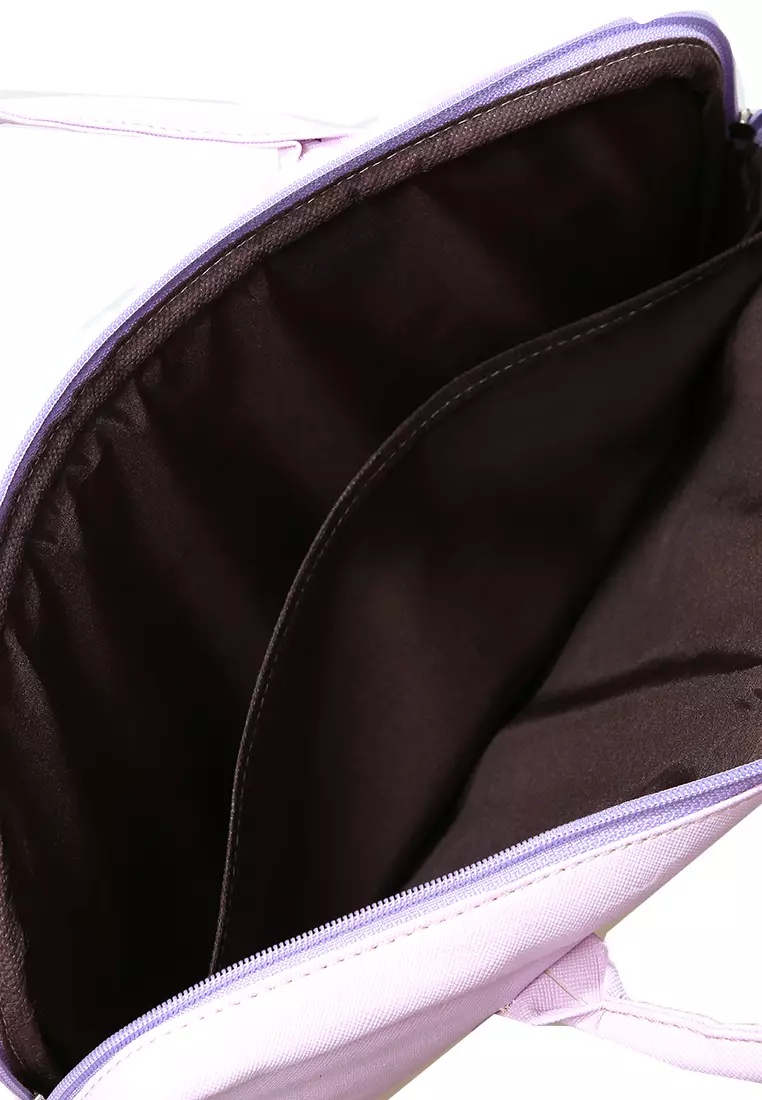 Shania Laptop SlingBag Fluffy Purple Pink With Mini Pouch - Purple 3 Carousell