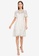 French Connection white Cabrera Lace Mix Dress 81A04AA9C55A22GS_3