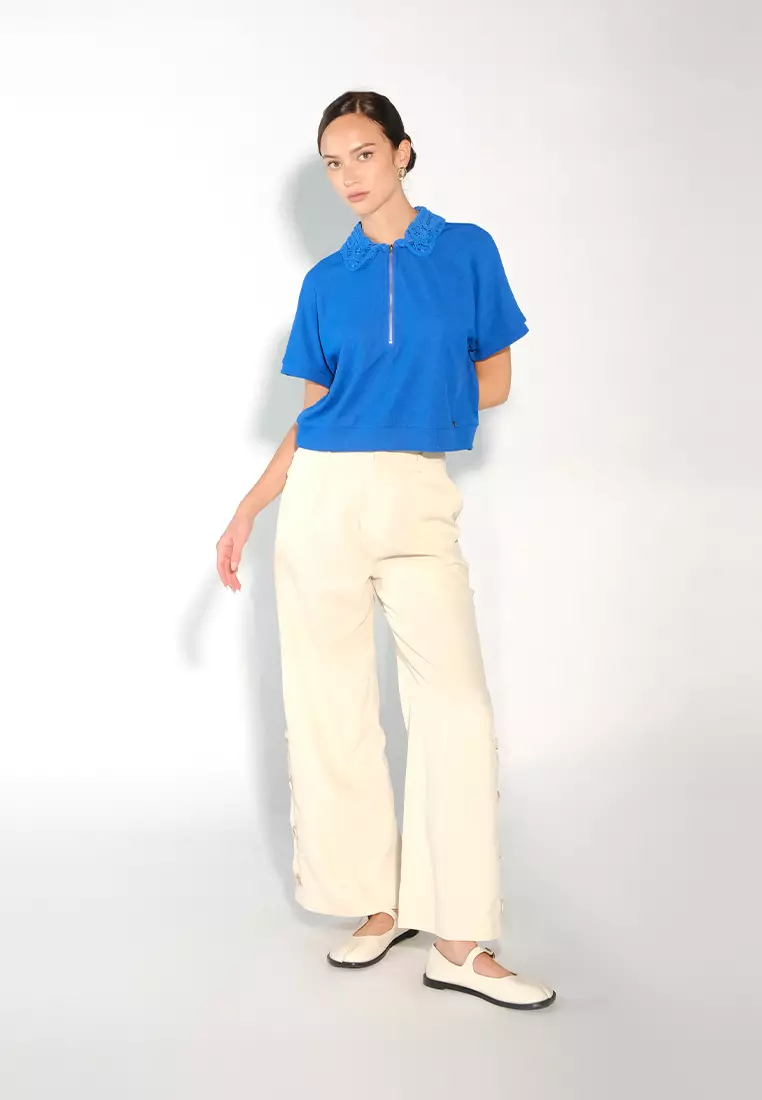 Sari- Sari Aklan Short Sleeve Top