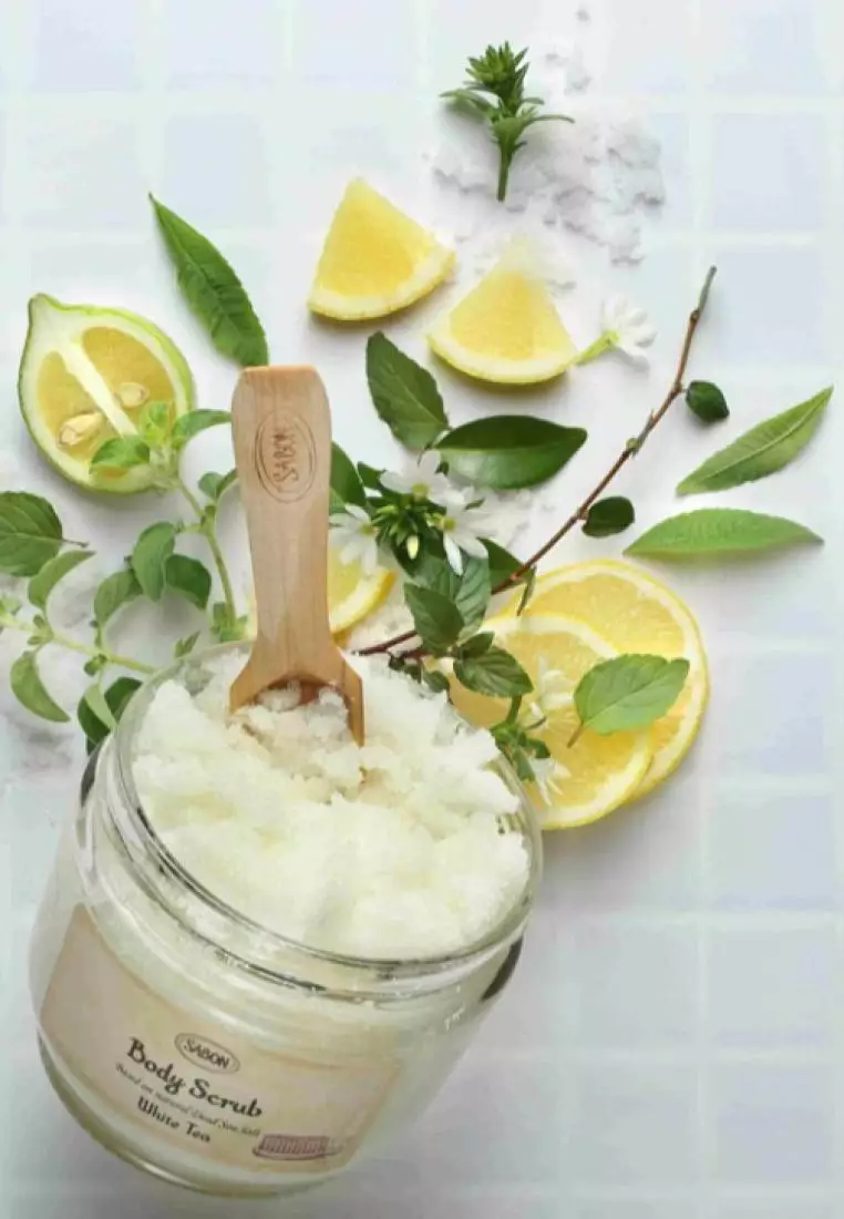 Buy Sabon White Tea Body Scrub Large 600g Online ZALORA Malaysia