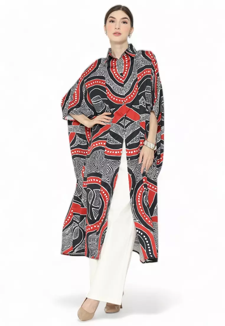 Kanzi Collared Kaftan