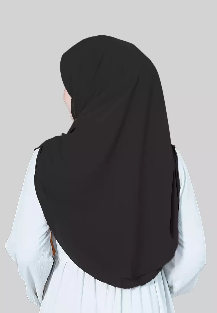 HIJAB INSTAN IRISH - BLACK