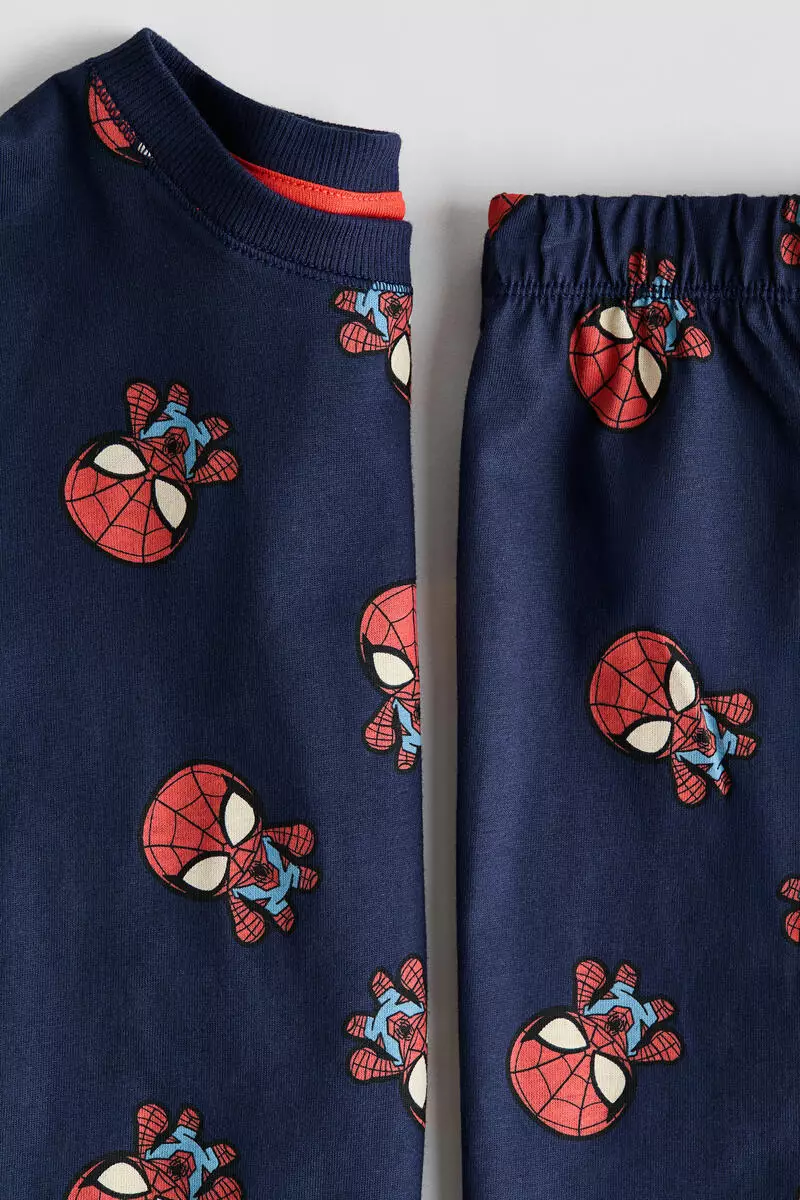 Printed cotton pyjamas