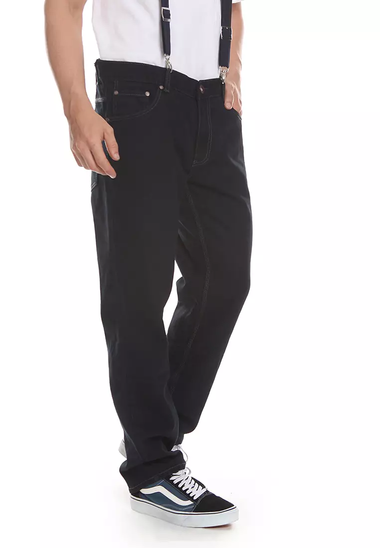 Big size Jeans Non Stretch  Black NS2101