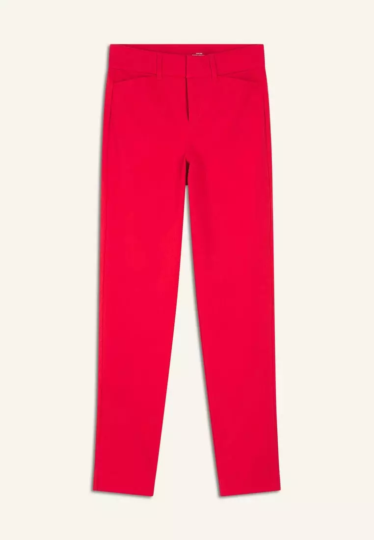 High-Waisted Pixie Skinny Ankle Pants For Women