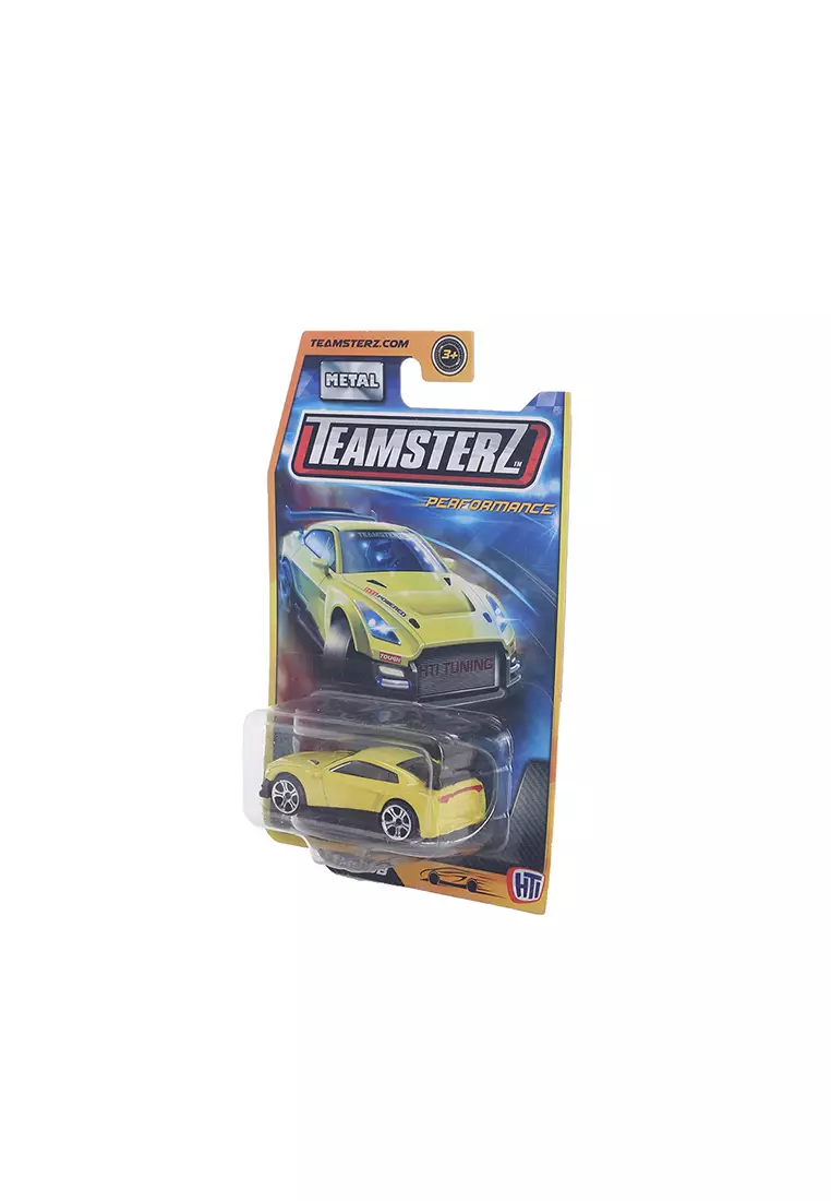 Mainan Anak Mobil Teamsterz Diecast Type B Mobil Balap Kuning TM-20B