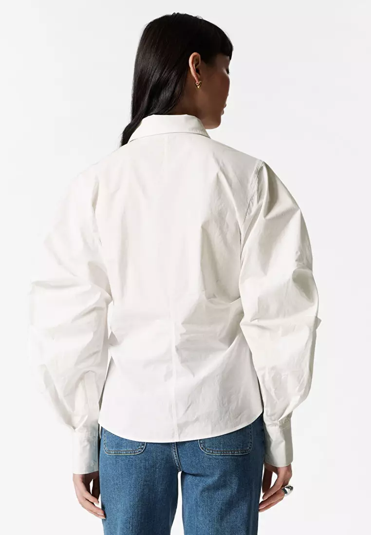 Asymmetrical Cotton Shirt