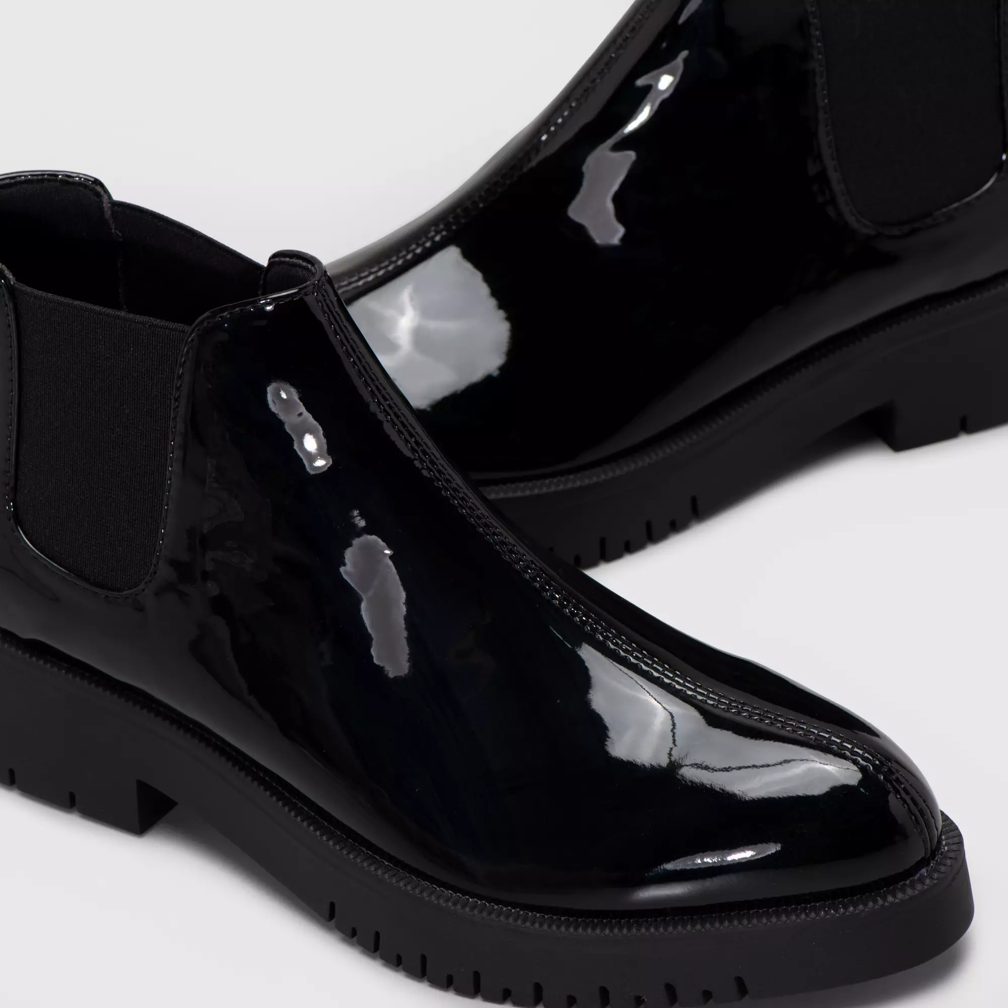 Lannister Boots Patent Black