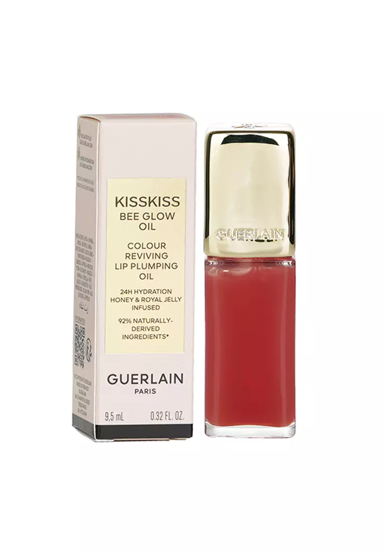Guerlain - KissKiss Bee Glow Oil Colour Reviving Lip Plumping Oil - # 309 Honey Glow 9.5ml/0.32oz