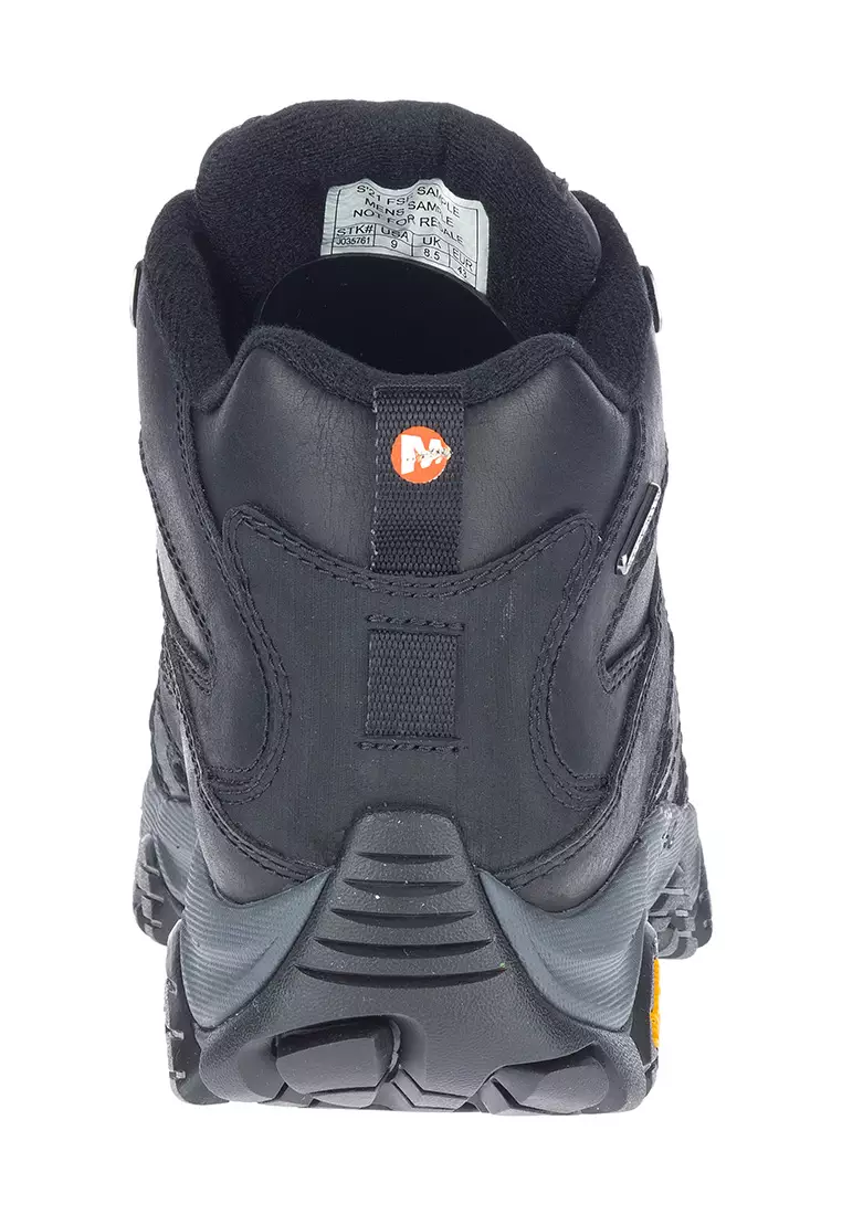 Moab 3 Prime Mid Waterproof - Black Mens Hiking Shoes