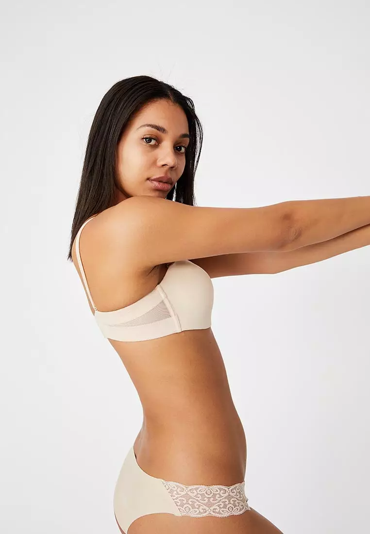 Everyday Mesh Contour Strapless Bra