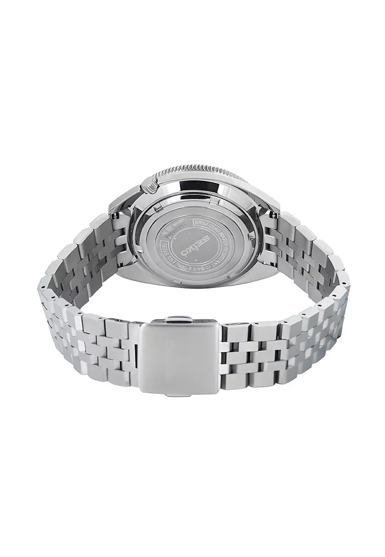 Seiko Prospex SPB411J1 ‘Navigator Timer’ Land Mechanical GMT Limited Edition - Jam Tangan Automatic Pria - Grey Dial - All Stainless Steel