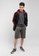FOREST grey Forest 100% Cotton Twill Woven Casual Shorts - 65747-04Grey 7CEA9AA53B789BGS_6