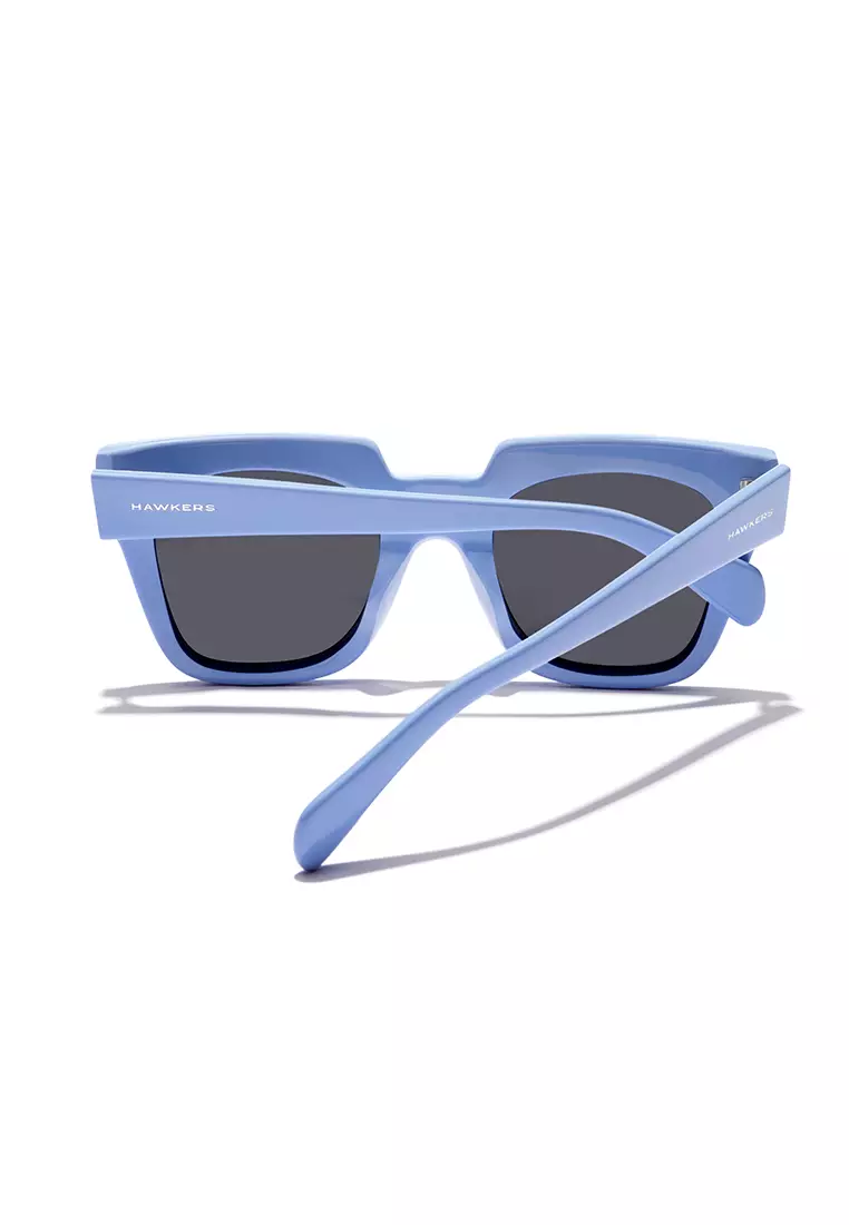 HAWKERS Soft Blue Ash Row X Sunglasses For Women, Female. Official Product Designed In Spain
