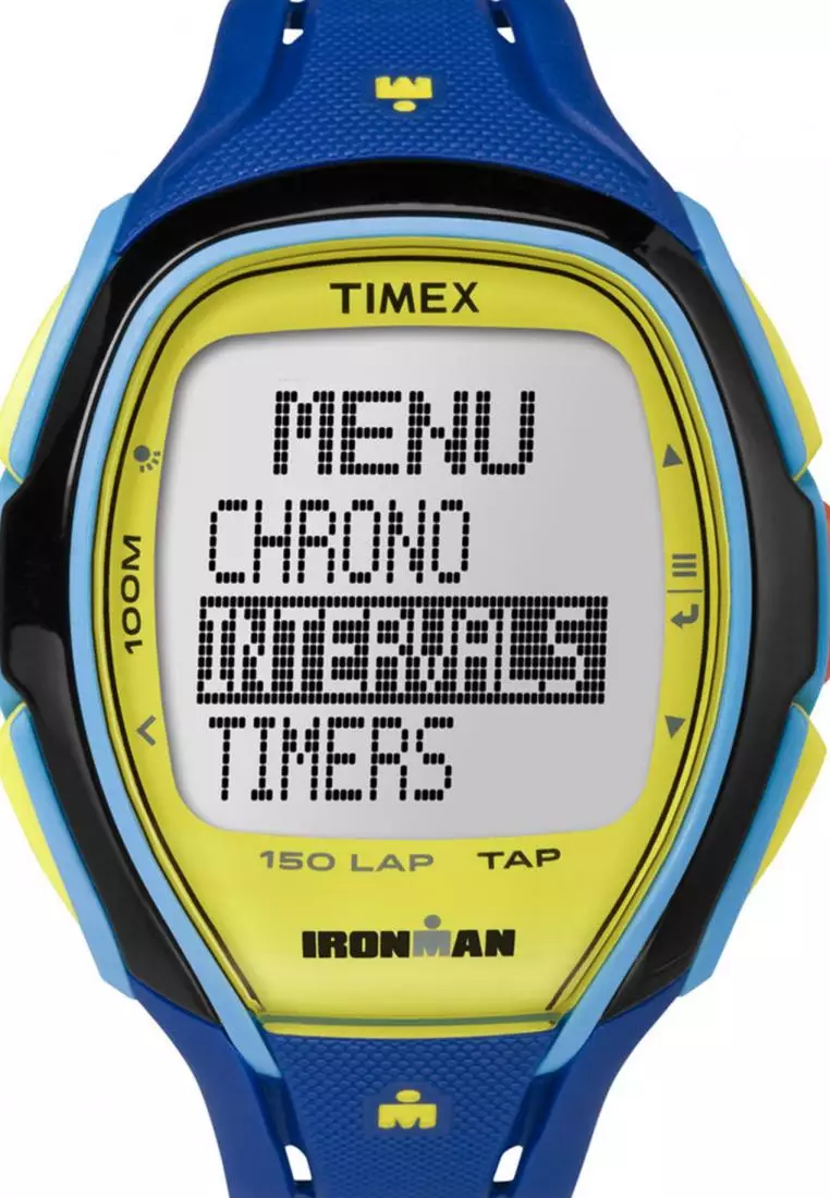 Ironman sleek 150 resin strap watch clearance