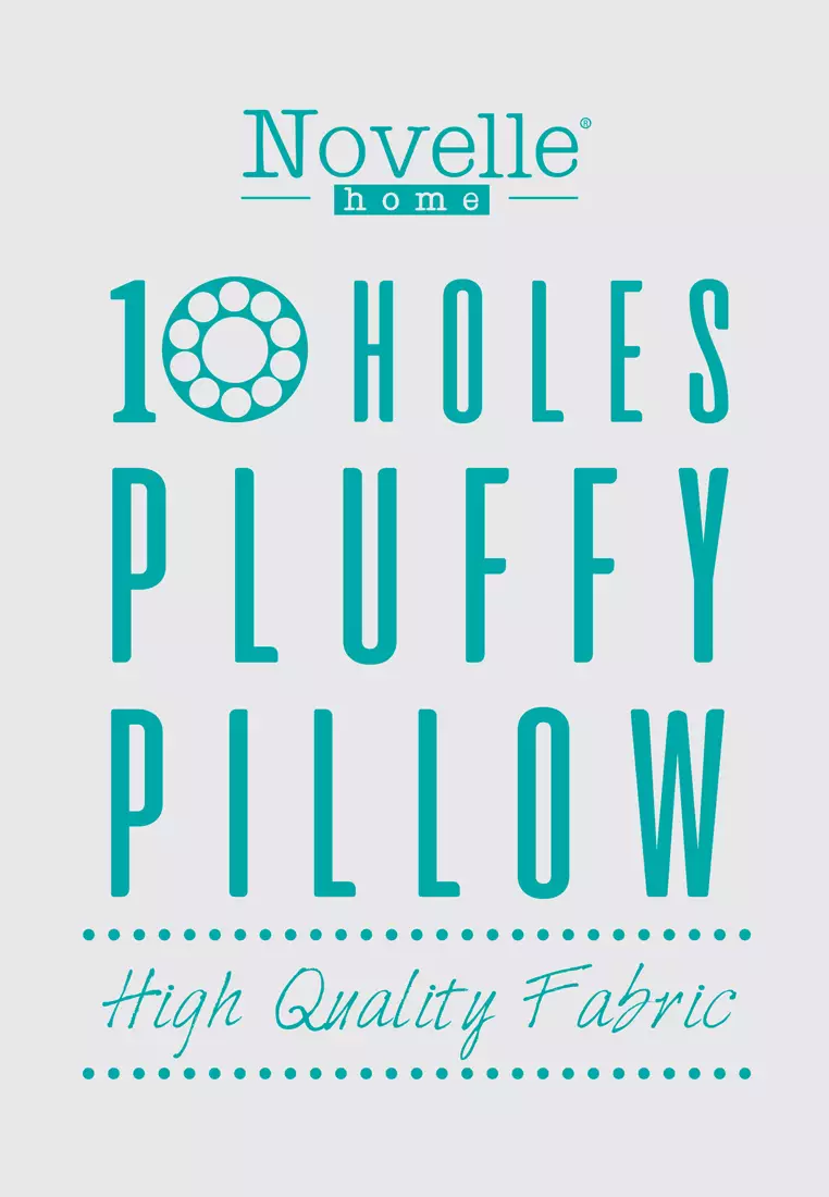 Buy Novelle Novelle 10 Holes Pluffy Pillow Online ZALORA Malaysia