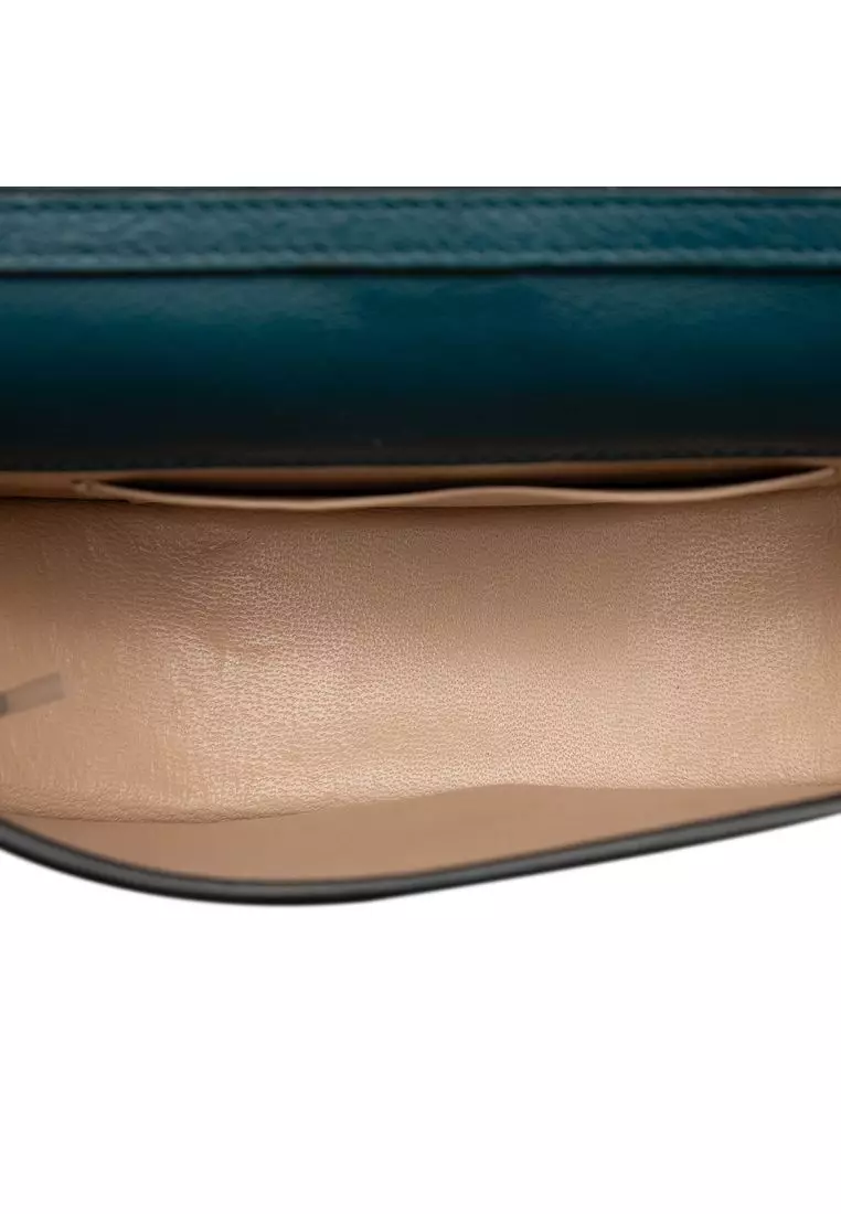 Pre-Loved Chloé Mini Calfskin Nile Bracelet Satchel