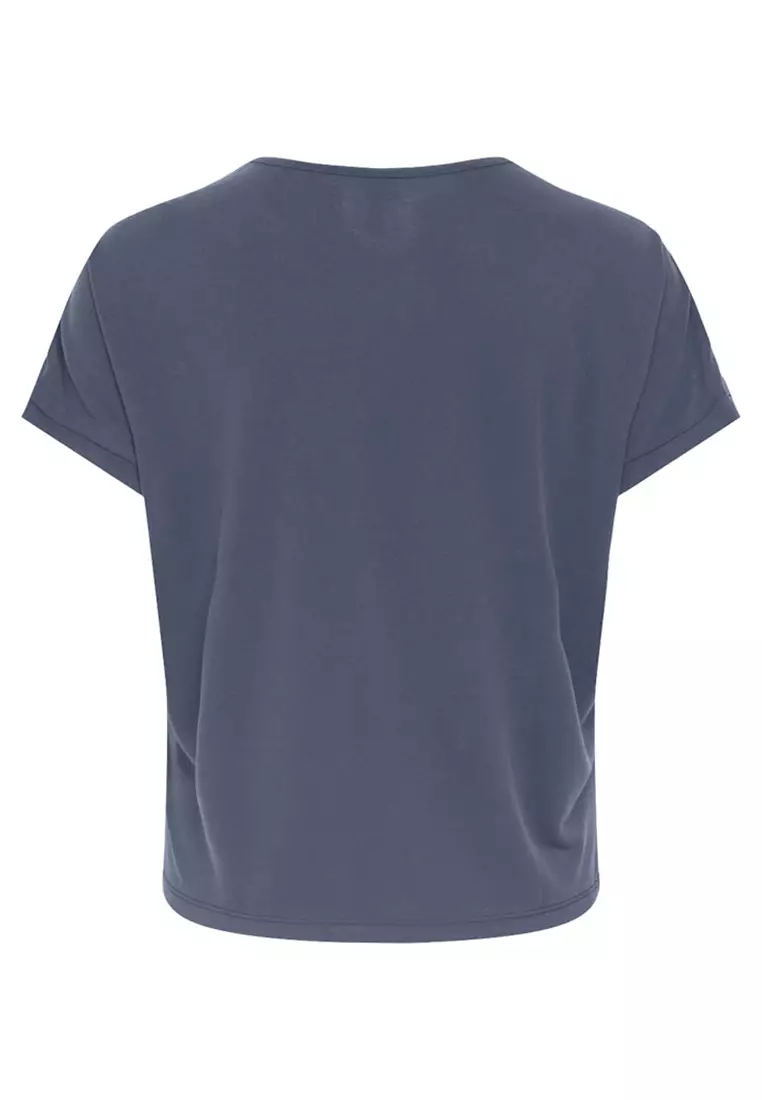 Short Sleeve Jersey Lace Panel Tee